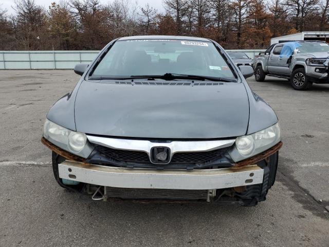 2HGFA16669H320555 - 2009 HONDA CIVIC LX-S Մոխրագույն լուսանկար 5