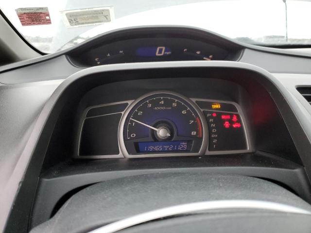 2HGFA16669H320555 - 2009 HONDA CIVIC LX-S Մոխրագույն լուսանկար 9