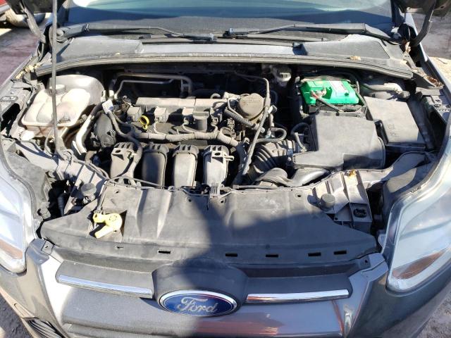 1FAHP3E2XCL189145 - 2012 FORD FOCUS S GRAY photo 11