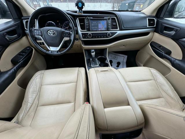 5TDJKRFH3ES036379 - 2014 TOYOTA HIGHLANDER XLE BLACK photo 9