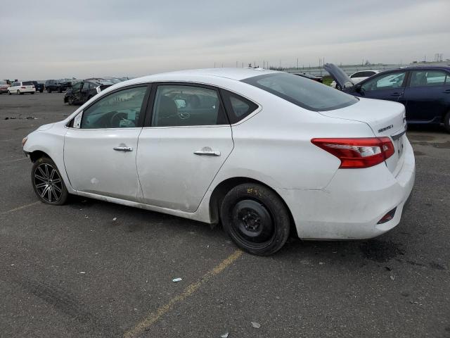 3N1AB7AP4JY225146 - 2018 NISSAN SENTRA S WHITE photo 2