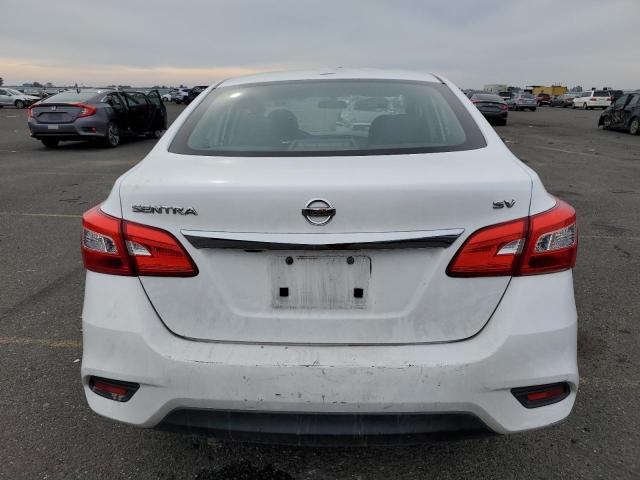 3N1AB7AP4JY225146 - 2018 NISSAN SENTRA S WHITE photo 6