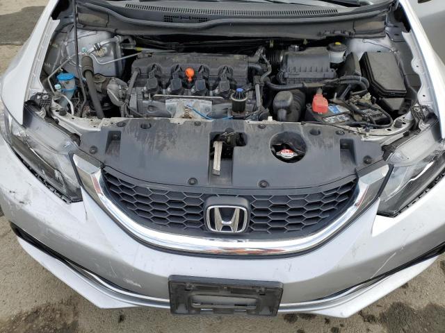 19XFB2F52EE217048 - 2014 HONDA CIVIC LX SILVER photo 11