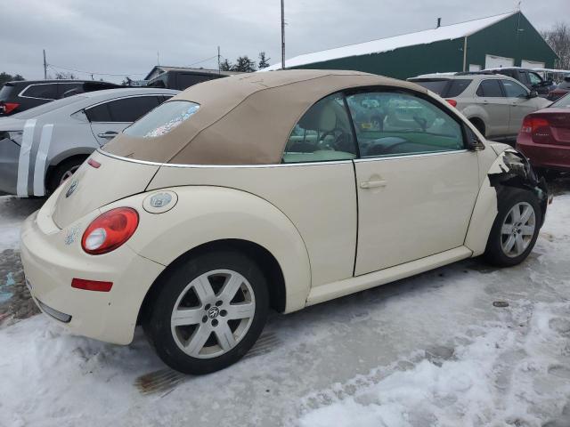 3VWPF31Y47M415328 - 2007 VOLKSWAGEN NEW BEETLE CONVERTIBLE CREAM photo 3