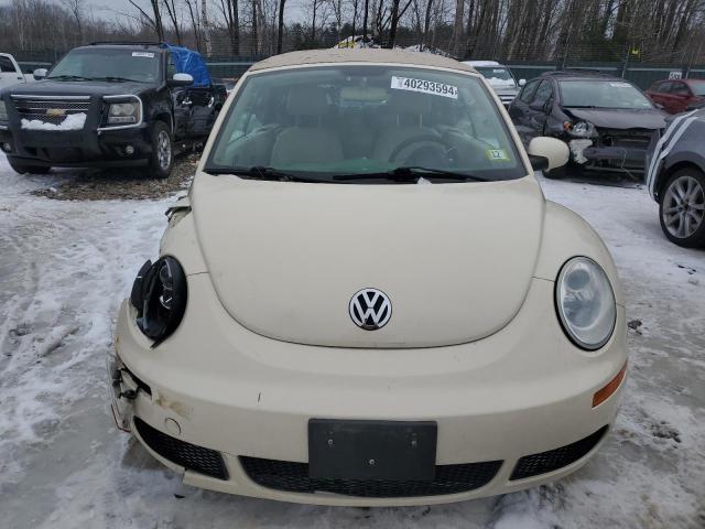 3VWPF31Y47M415328 - 2007 VOLKSWAGEN NEW BEETLE CONVERTIBLE CREAM photo 5