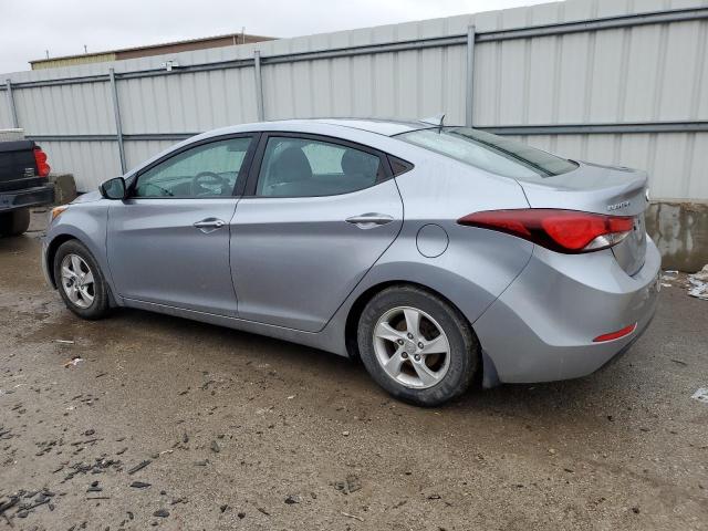 5NPDH4AE9FH609790 - 2015 HYUNDAI ELANTRA SE SILVER photo 2