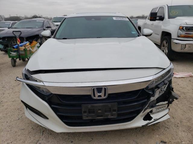 1HGCV2F57JA039534 - 2018 HONDA ACCORD EXL WHITE photo 5