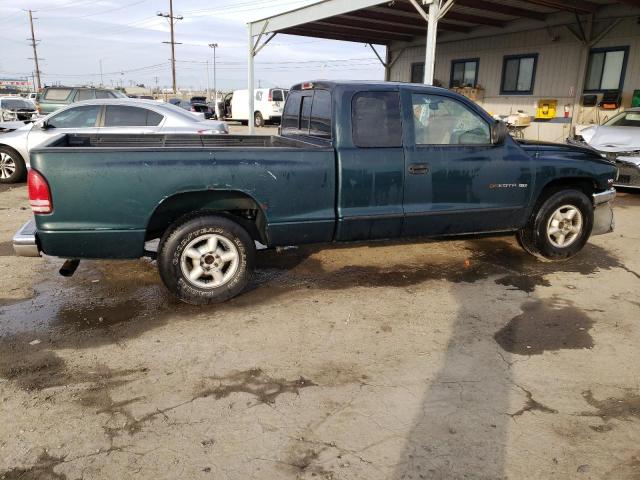 1B7GL22X7WS667396 - 1998 DODGE DAKOTA GREEN photo 3