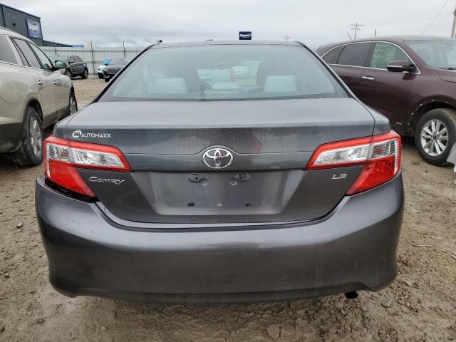 4T4BF1FK1ER364077 - 2014 TOYOTA CAMRY L GRAY photo 6