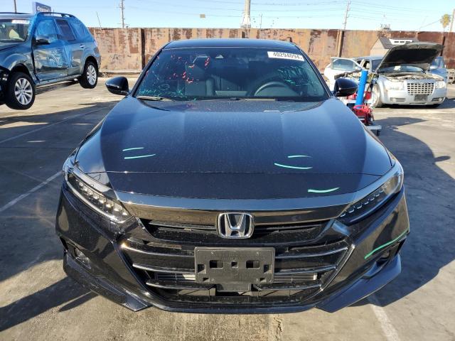 1HGCV1F32NA113697 - 2022 HONDA ACCORD SPORT BLACK photo 5