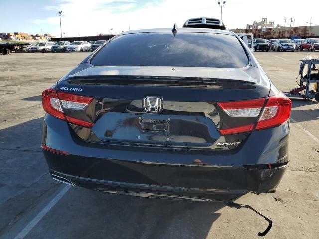 1HGCV1F32NA113697 - 2022 HONDA ACCORD SPORT BLACK photo 6