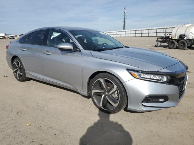 1HGCV1F34JA122833 - 2018 HONDA ACCORD SPORT SILVER photo 4