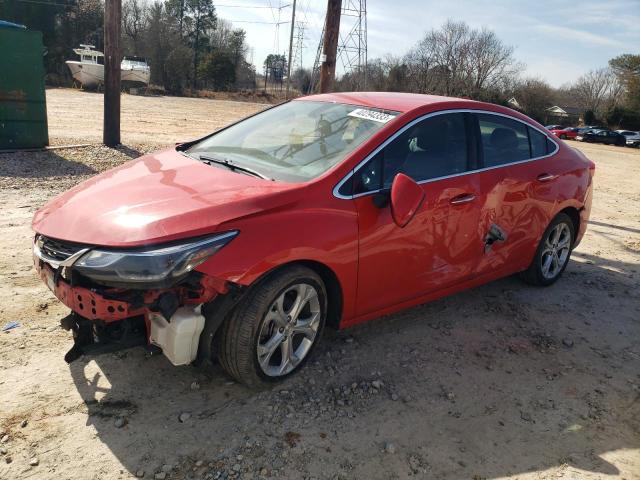 1G1BF5SM0H7165711 - 2017 CHEVROLET CRUZE PREMIER RED photo 1