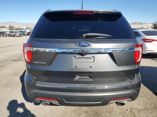 1FM5K7F86JGA85582 - 2018 FORD EXPLORER LIMITED GRAY photo 6