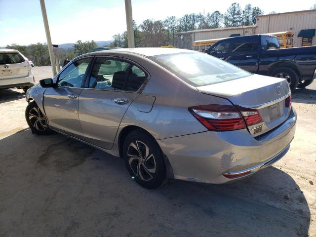 1HGCR2F30HA233559 - 2017 HONDA ACCORD LX SILVER photo 2