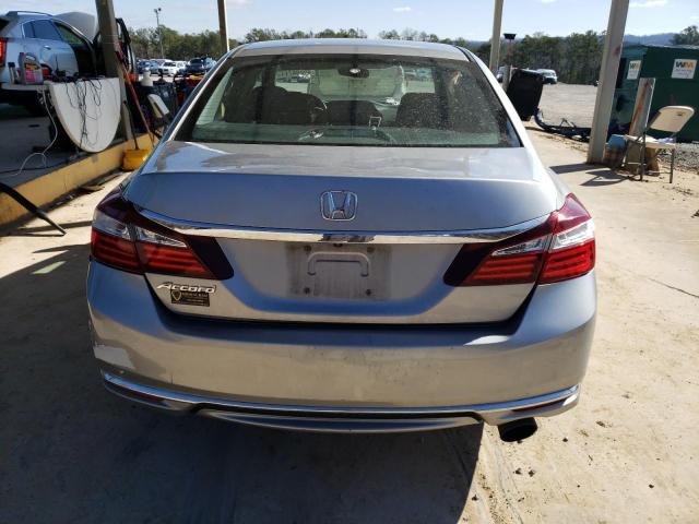 1HGCR2F30HA233559 - 2017 HONDA ACCORD LX SILVER photo 6