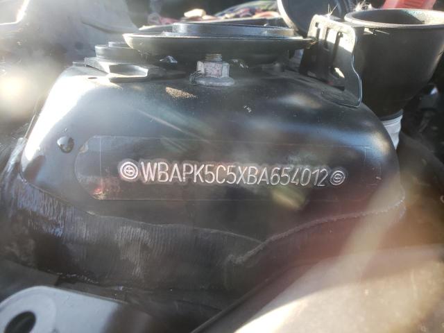 WBAPK5C5XBA654012 - 2011 BMW 328 XI SULEV BLACK photo 12