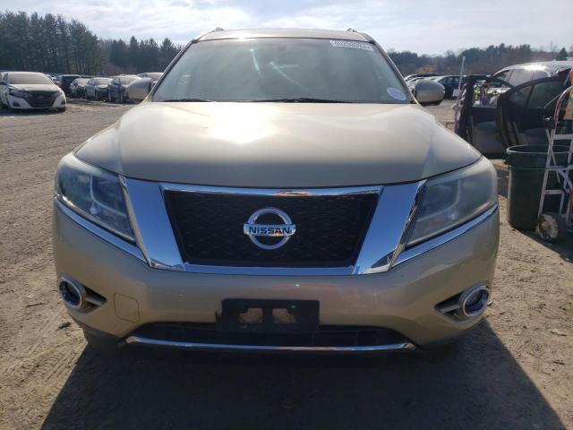 5N1AR2MM7DC606592 - 2013 NISSAN PATHFINDER S GOLD photo 5