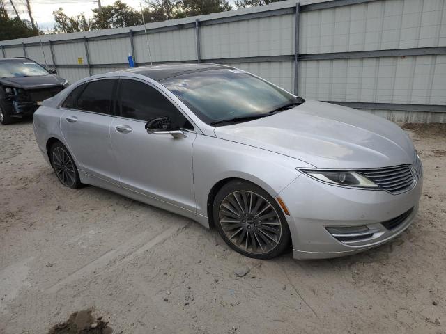 3LN6L2GK0DR811352 - 2013 LINCOLN MKZ SILVER photo 4