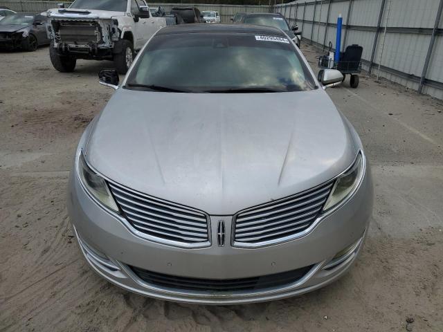 3LN6L2GK0DR811352 - 2013 LINCOLN MKZ SILVER photo 5