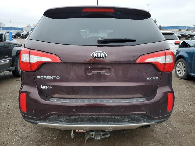 5XYKWDA7XFG644294 - 2015 KIA SORENTO SX PURPLE photo 6