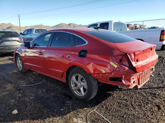 5NPEG4JA9LH061497 - 2020 HYUNDAI SONATA SE RED photo 2