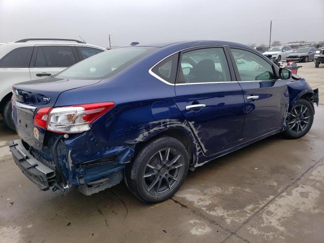 3N1AB7AP7KY370859 - 2019 NISSAN SENTRA S BLUE photo 3