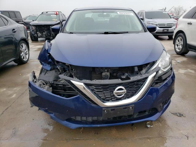 3N1AB7AP7KY370859 - 2019 NISSAN SENTRA S BLUE photo 5