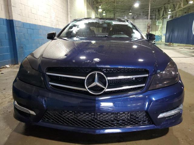 WDDGJ4HB7DG067612 - 2013 MERCEDES-BENZ C 250 BLUE photo 5