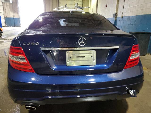 WDDGJ4HB7DG067612 - 2013 MERCEDES-BENZ C 250 BLUE photo 6