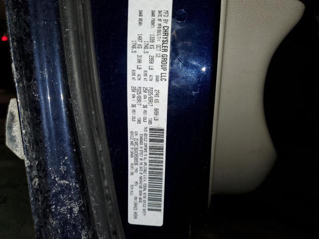 2C4RC1BGXDR588936 - 2013 CHRYSLER TOWN & COU TOURING 蓝色 照片 14