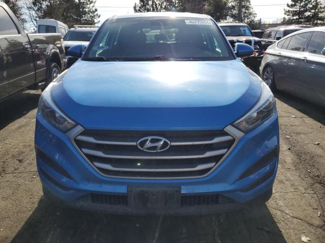 KM8J2CA40JU692543 - 2018 HYUNDAI TUCSON SE BLUE photo 5