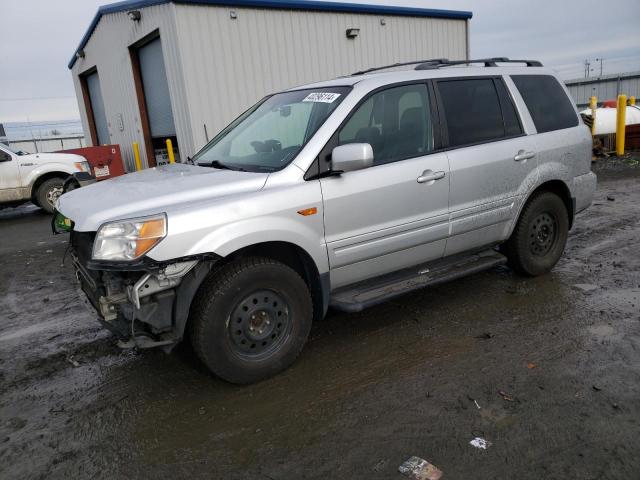 5FNYF18587B028339 - 2007 HONDA PILOT EXL SILVER photo 1