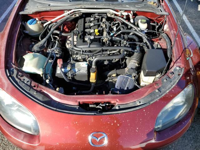 JM1NC25F160103166 - 2006 MAZDA MX-5 MIATA BURGUNDY photo 11