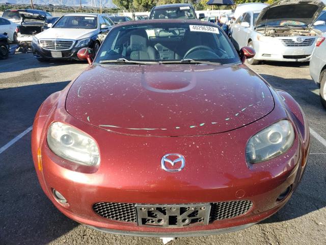 JM1NC25F160103166 - 2006 MAZDA MX-5 MIATA BURGUNDY photo 5