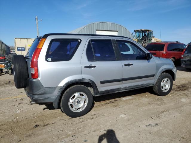 JHLRD684X2C024722 - 2002 HONDA CR-V LX SILVER photo 3