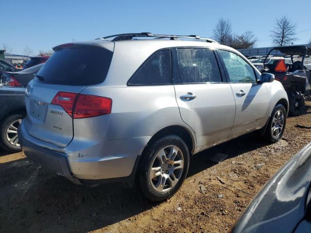 2HNYD28448H539989 - 2008 ACURA MDX TECHNOLOGY SILVER photo 3