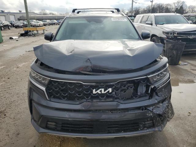 KNDRH4LG3N5094319 - 2022 KIA SORENTO EX GRAY photo 5