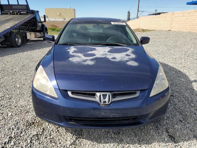 JHMCM56664C026499 - 2004 HONDA ACCORD EX BLUE photo 5