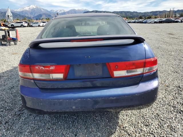 JHMCM56664C026499 - 2004 HONDA ACCORD EX BLUE photo 6