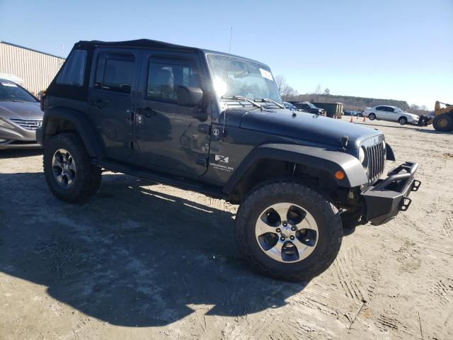 1J4GA39107L117055 - 2007 JEEP WRANGLER X BLUE photo 4