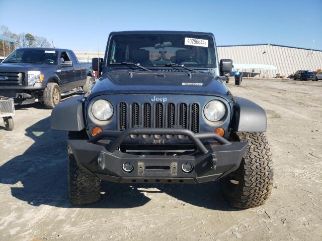 1J4GA39107L117055 - 2007 JEEP WRANGLER X BLUE photo 5