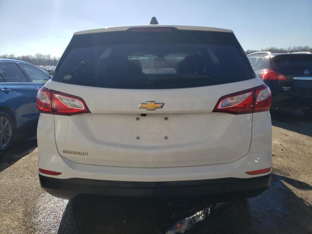 3GNAXHEV7LS545006 - 2020 CHEVROLET EQUINOX LS WHITE photo 6