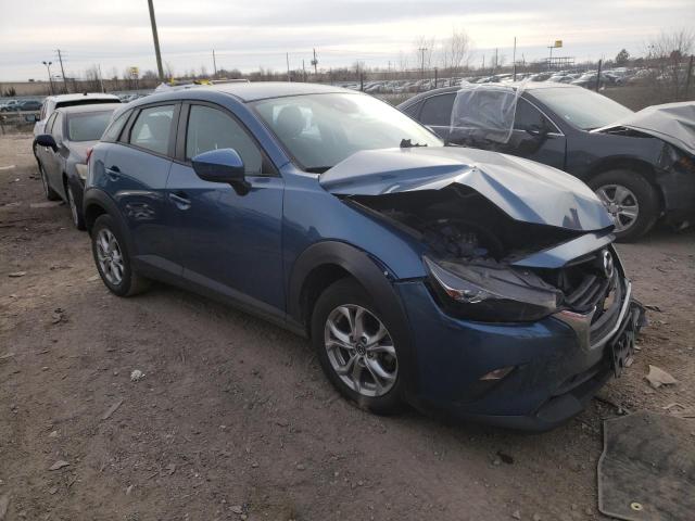 JM1DKDB76J0312709 - 2018 MAZDA CX-3 SPORT BLUE photo 4