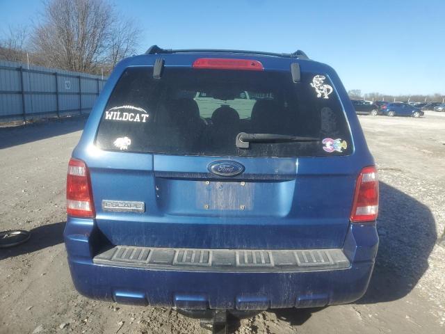 1FMCU031X8KD84838 - 2008 FORD ESCAPE XLT BLUE photo 6