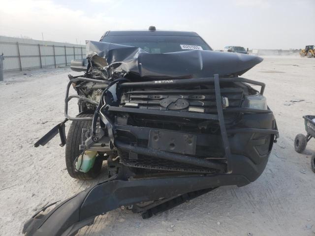 1FM5K8AR7GGC14718 - 2016 FORD EXPLORER POLICE INTERCEPTOR TWO TONE photo 5