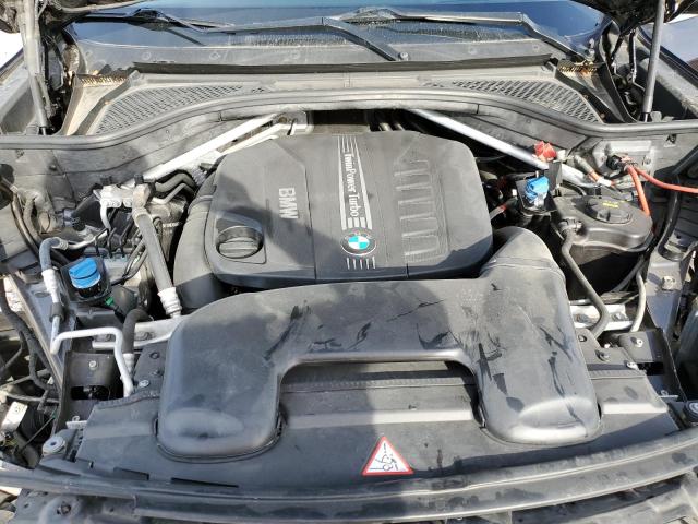 5UXKS4C58F0N06667 - 2015 BMW X5 XDRIVE35D GRAY photo 12