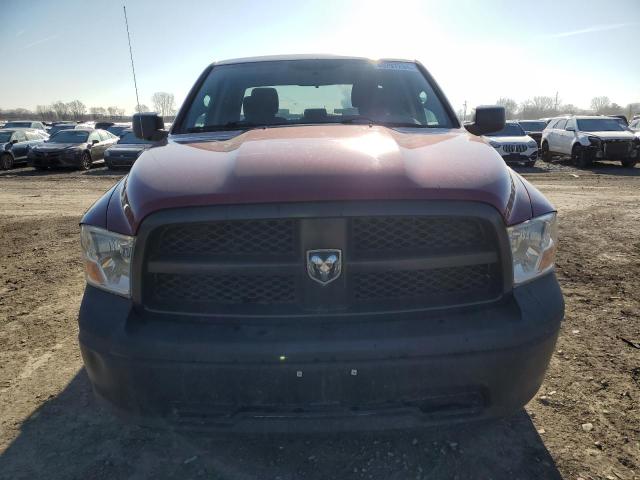 1C6RD6FP2CS249077 - 2012 DODGE RAM 1500 ST BURGUNDY photo 5