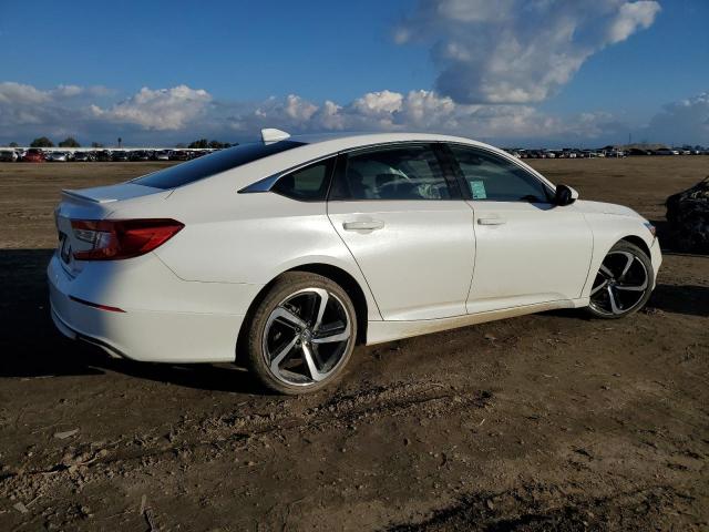 1HGCV1F36LA029816 - 2020 HONDA ACCORD SPORT WHITE photo 3