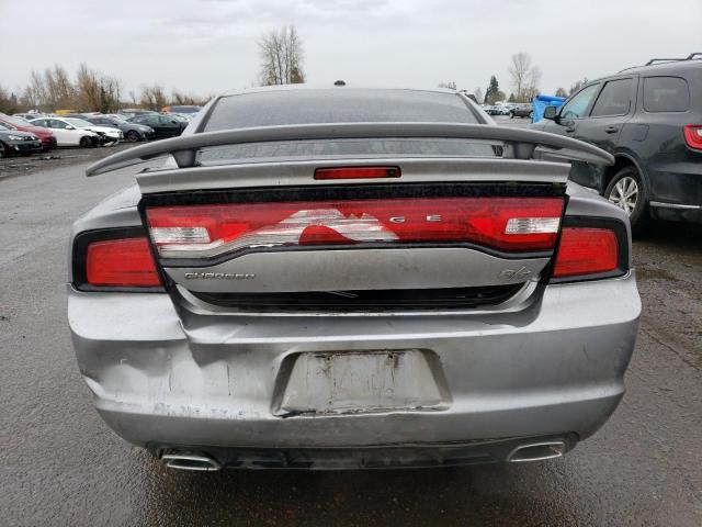 2C3CDXBG3DH680986 - 2013 DODGE CHARGER SE SILVER photo 6